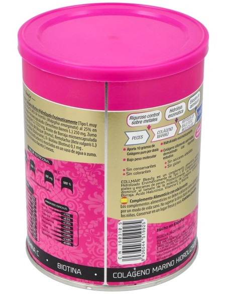 Drasanvi Collmar® Colágeno Marino Beauty Sabor Frutos Del Bosque 275G