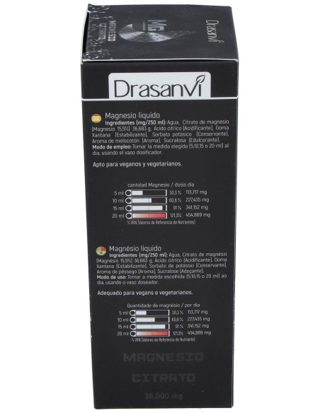 Drasanvi Magnesio Citrato Liquido 36Mg 250Ml