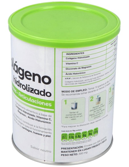 Colageno Hidrolizado 300Gr.