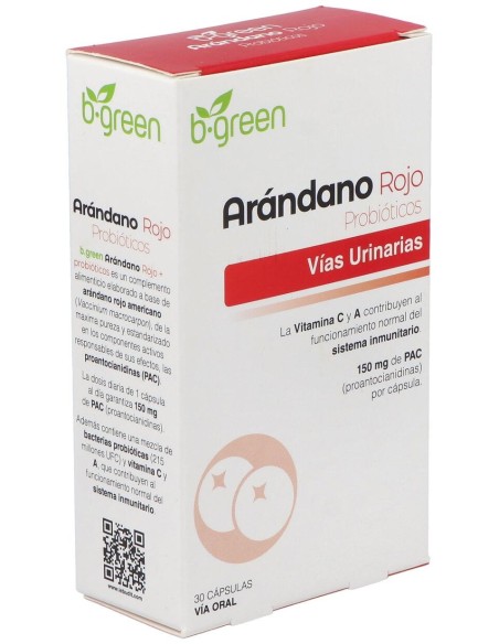 Arandano Rojo + Probioticos 30Cap.