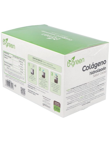 Colageno Hidrolizado Cacao 30Sbrs.