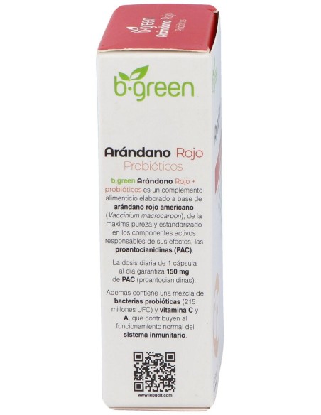 Arandano Rojo + Probioticos 30Cap.