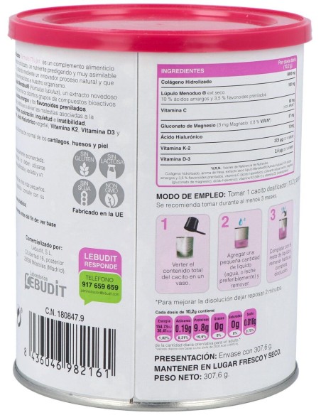 Colageno Hidrolizado Formula Mujer 300Gr.