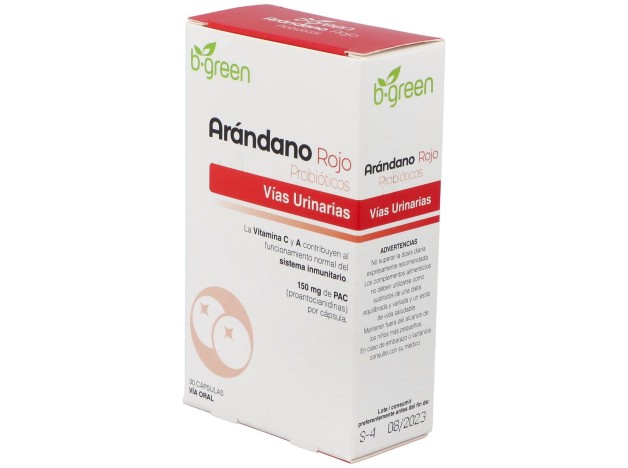 Arandano Rojo + Probioticos 30Cap.