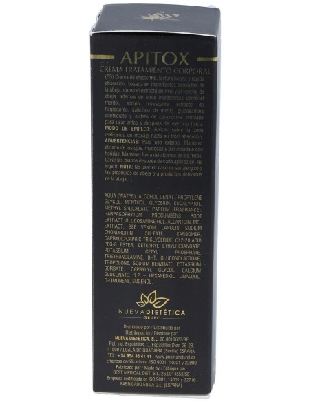 Apitox Crema Anti-Dolor Tubo 100Ml.