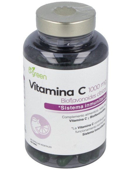 B-Green Vitamina C 1000Mg 90Caps