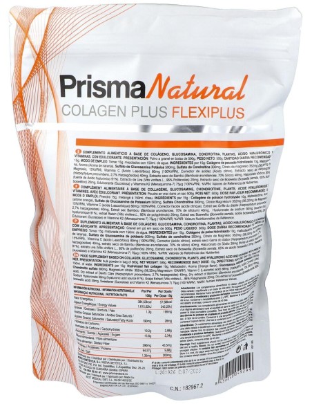 Prisma Natural Colagen Plus Flexiplus Formato Ahorro 500G