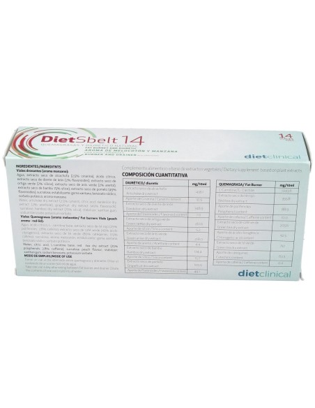 Diet Clinical Dietsbelt 14 Viales