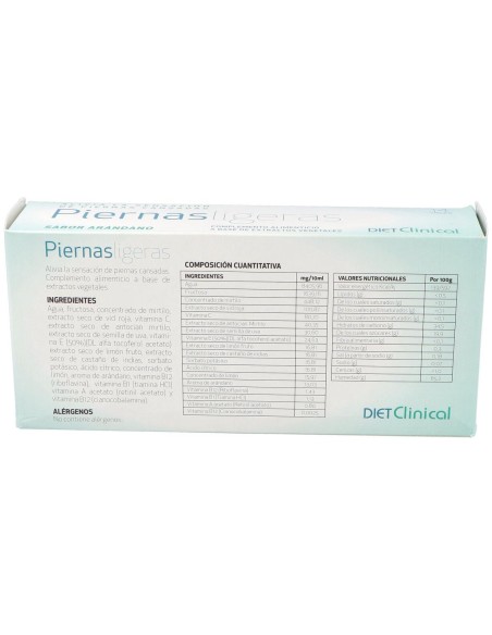 Dietclinical Piernas Ligeras 14 Ampollas