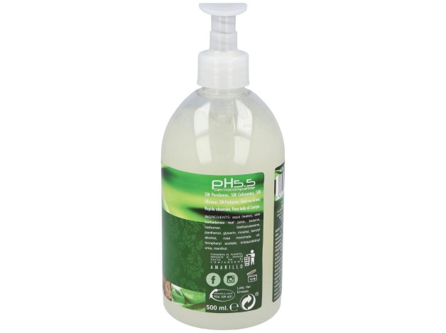 Gel Aloe Vera Con Rosa Mosqueta Y Mentol 500Ml.