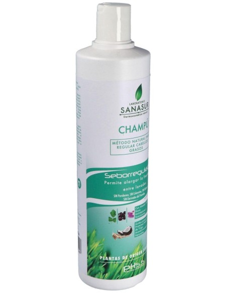 Sanasur Champú Seborregulador Cabello Graso