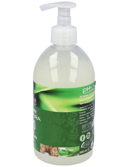 Gel Aloe Vera Con Rosa Mosqueta Y Mentol 500Ml.