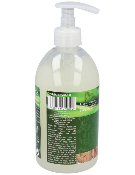 Gel Aloe Vera Con Rosa Mosqueta Y Mentol 500Ml.