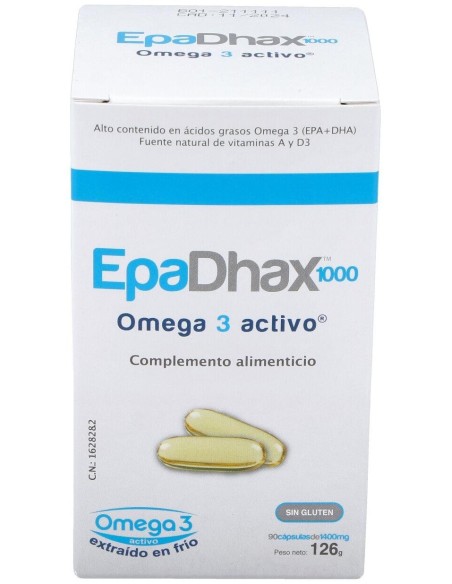 Epadhax Omega 1000 Mg, 90 Cápsulas