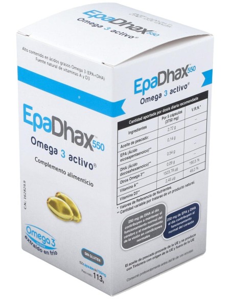 Epadhax 550 Omega 3 150 Cap