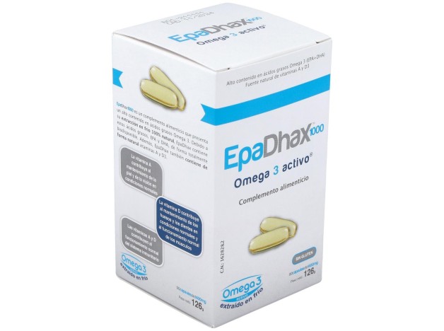 Epadhax Omega 1000 Mg, 90 Cápsulas