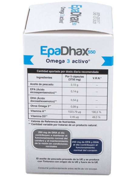 Epadhax 550 Omega 3 150 Cap