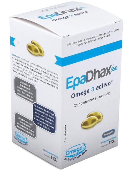 Epadhax 550 Omega 3 150 Cap