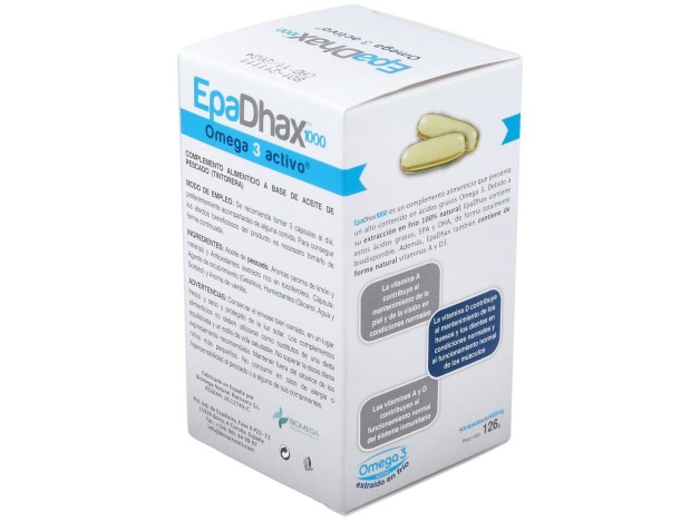 Epadhax Omega 1000 Mg, 90 Cápsulas