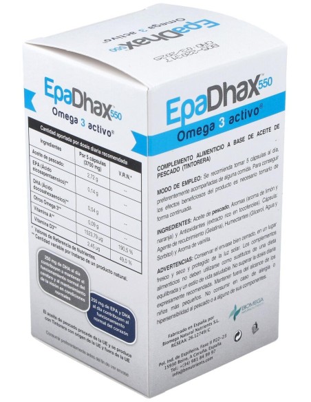 Epadhax 550 Omega 3 150 Cap