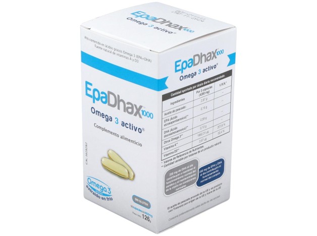 Epadhax Omega 1000 Mg, 90 Cápsulas