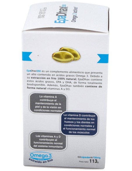 Epadhax 550 Omega 3 150 Cap