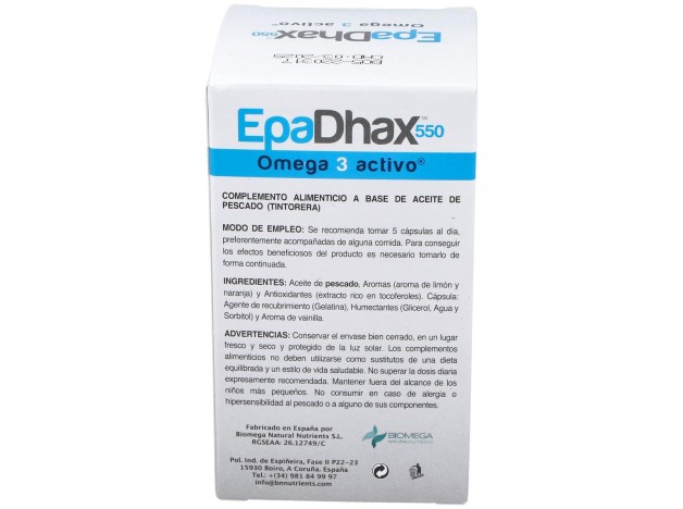 Epadhax 550 Omega 3 150 Cap