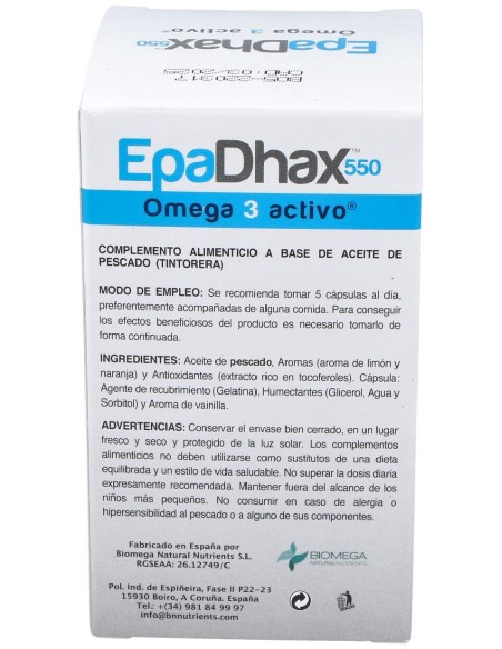 Epadhax 550 Omega 3 150 Cap