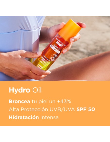Fotoprotector ISDIN Hydro Oil SPF 30 200 ml