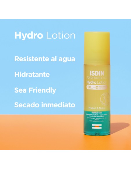 Fotoprotector ISDIN HydroLotion SPF 50 200 ml
