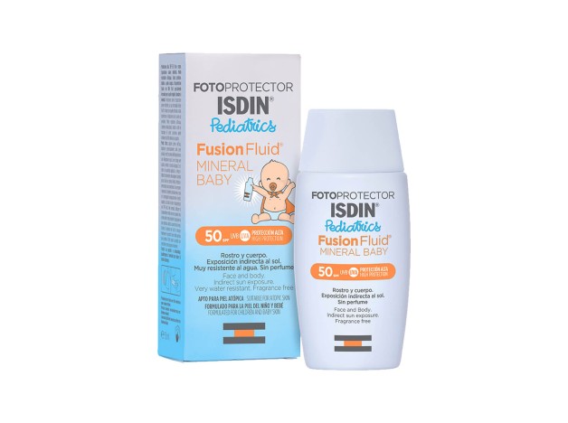 Fotoprotector ISDIN Fusion Fluid Mineral Baby Pediatrics SPF 50 50 ml