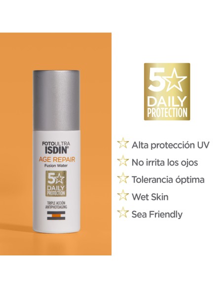 Fotoprotector ISDIN Fusion Water Magic Repair SPF 50 50 ml