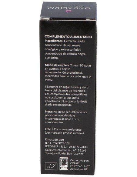 Circul Extracto Ajo Negro Eco 30Ml. Ondalium