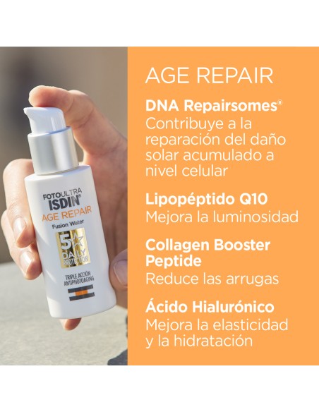 Fotoprotector ISDIN Fusion Water Magic Repair SPF 50 50 ml