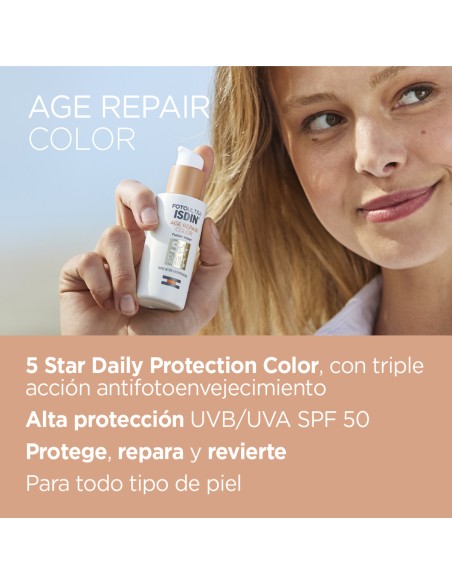 Fotoprotector ISDIN Fusion Water Magic Repair SPF 50 50 ml