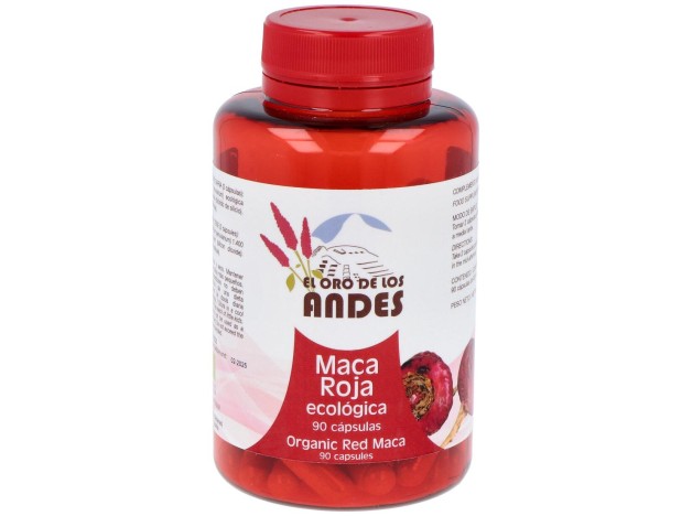 El Oro De Los Andes Maca Roja 700 Mg 90 Cápsulas