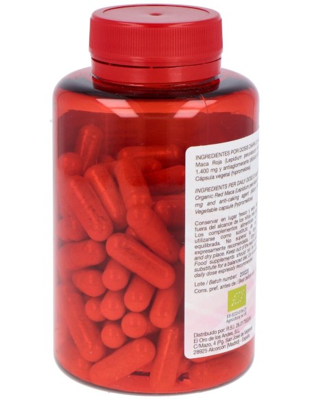 El Oro De Los Andes Maca Roja 700 Mg 90 Cápsulas