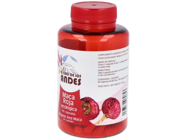 El Oro De Los Andes Maca Roja 700 Mg 90 Cápsulas