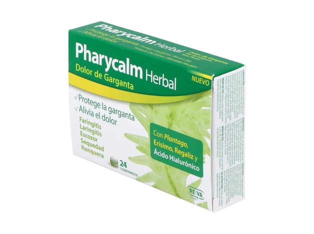Pharycalm Herbal Plantaga Erysimum Regaliz 24...