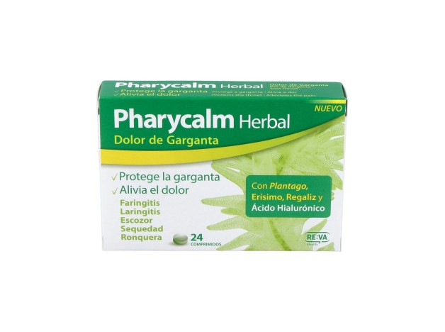 Pharycalm Herbal Plantaga Erysimum Regaliz 24...