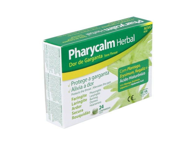 Pharycalm Herbal Plantaga Erysimum Regaliz 24...
