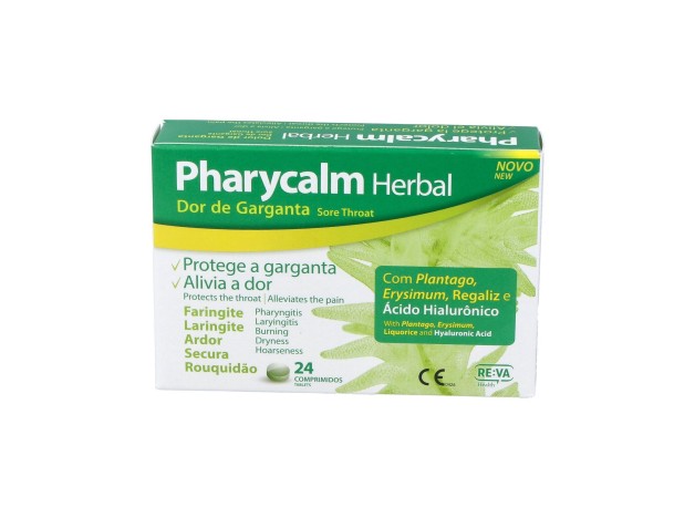 Pharycalm Herbal Plantaga Erysimum Regaliz 24...
