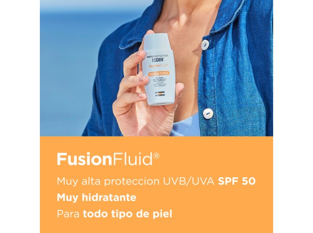 Fotoprotector ISDIN Fusion Fluid SPF 50+ 50 ml