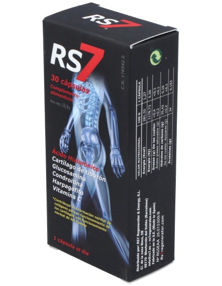Rs7 Articulaciones, 30 Cápsulas