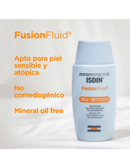 Fotoprotector ISDIN Fusion Fluid SPF 50+ 50 ml