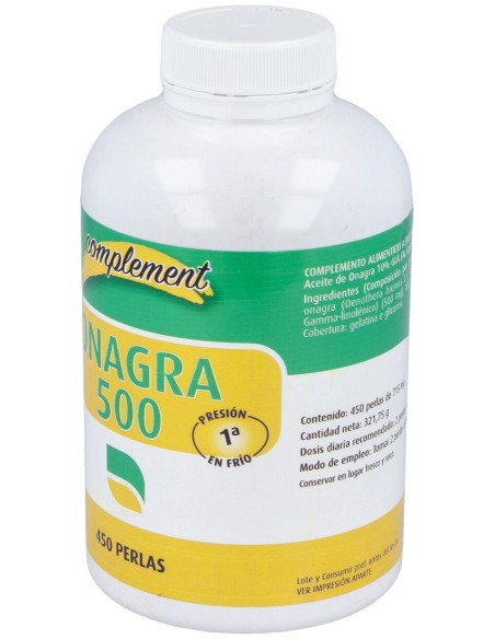 Natysal Onagra 500Mg 450Caps