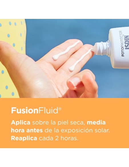 Fotoprotector ISDIN Fusion Fluid SPF 50+ 50 ml