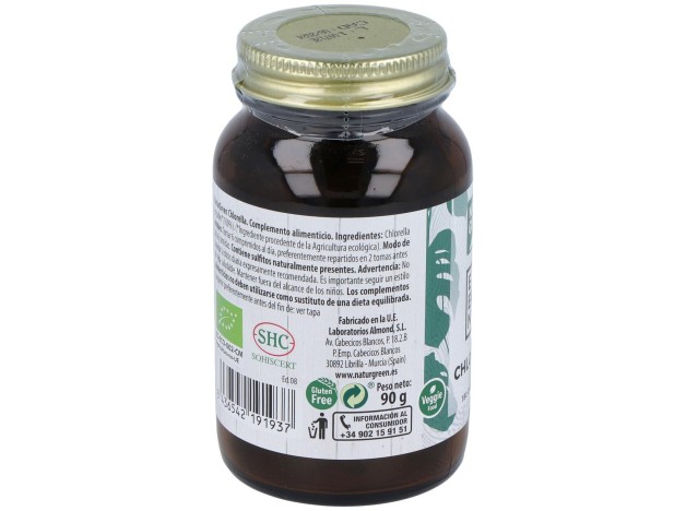 Naturgreen Chlorella Ecológica 180Comp