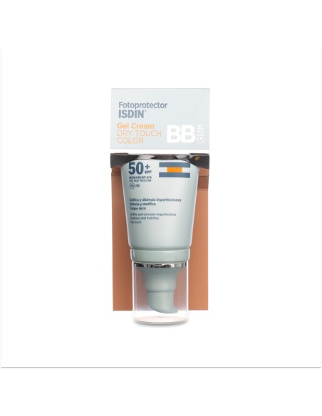 Fotoprotector ISDIN Gel Cream Dry Touch Color 50+ 50 ml