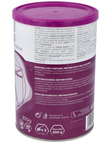 Forticoll Colágeno Bioactivo En Polvo 300G